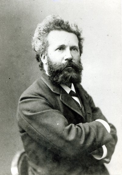 Camille Flammarion (1842-1925) by Eugene Pirou
